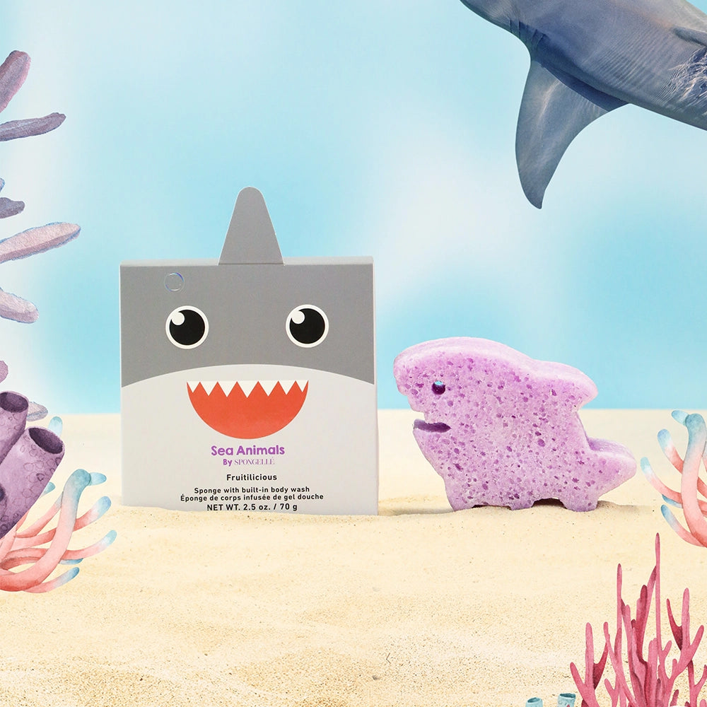 Sammy Shark Sea Animal Sponge