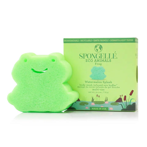 Frog Eco Animals Kids Body Buffer