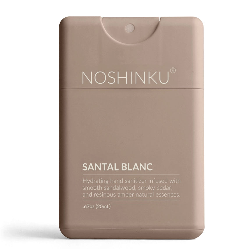 Santal Blanc Refillable Pocket Hand Sanitizer