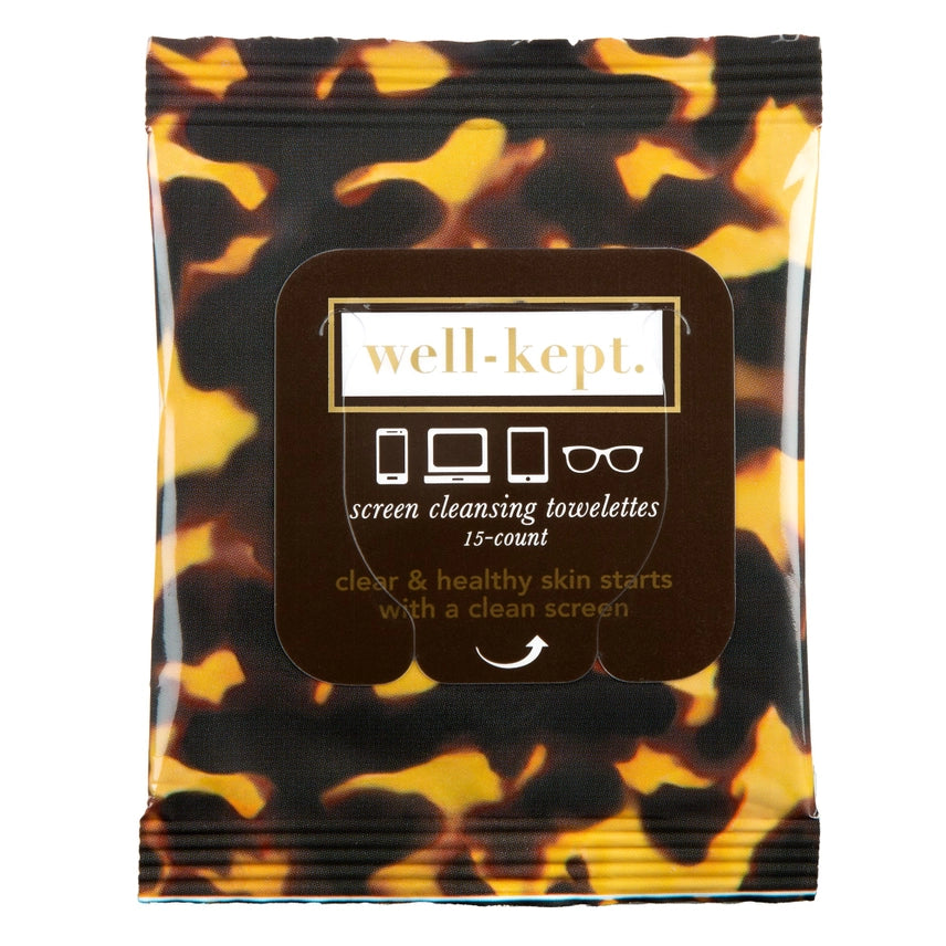 Tortoiseshell Screen Cleansing Towelettes