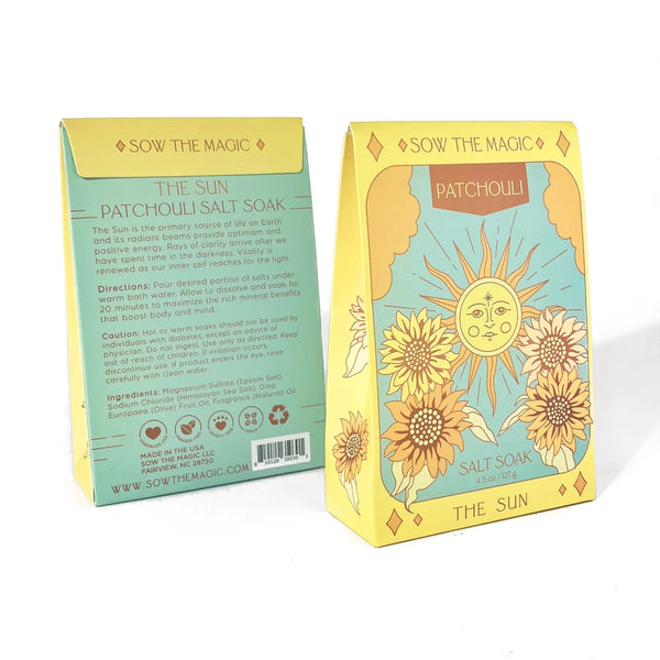 The Sun Salt Soak – Patchouli