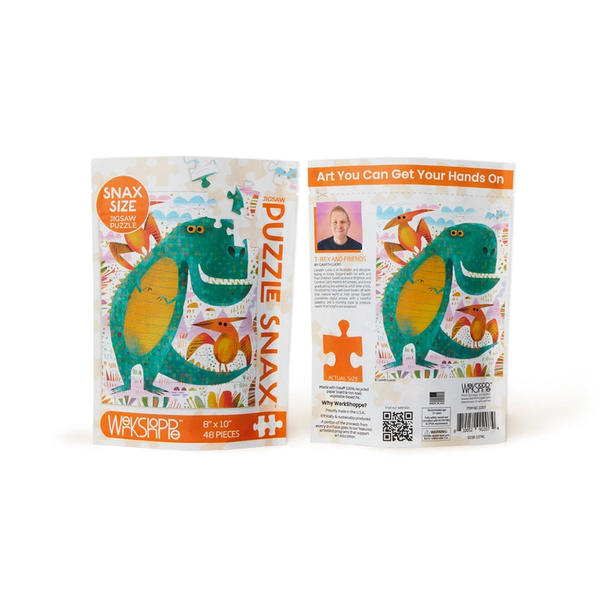 T-Rex and Friends 48 Piece Puzzle Snax