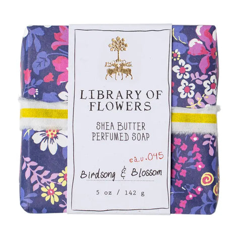 Violet Pink Roses Square Soap