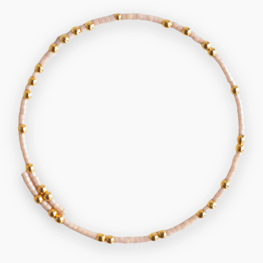 Confetti Bangle - Champagne