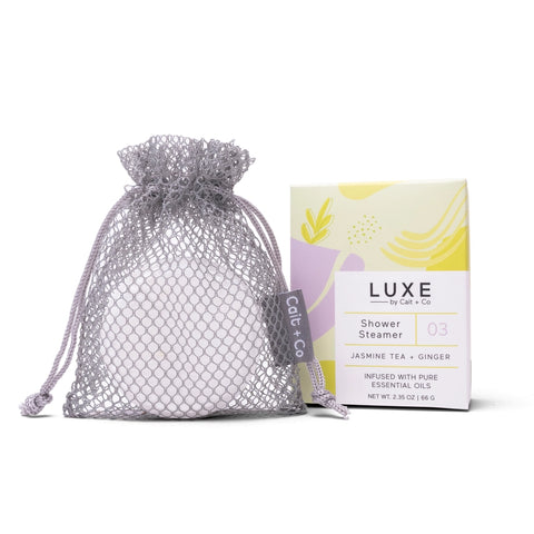 Jasmine Tea + Ginger Shower Steamer