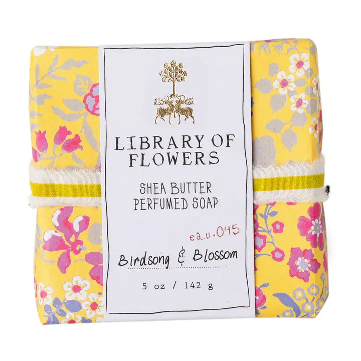 Yellow Pink Roses Square Soap
