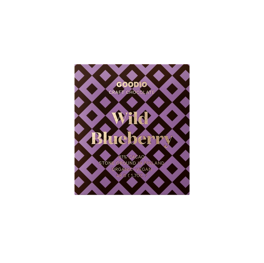 Wild Blueberry Chocolate 61% (CANNOT SHIP)
