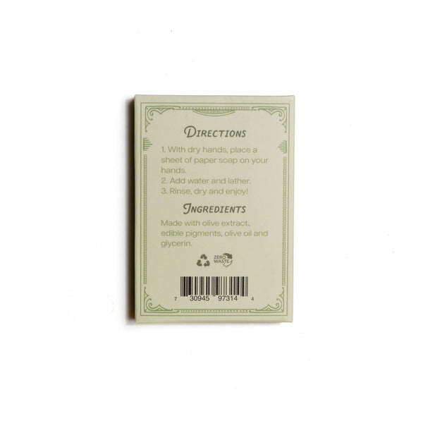 Olive Oil Paper Soap
