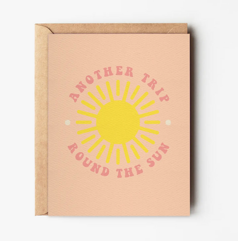 Another Trip Round The Sun Card