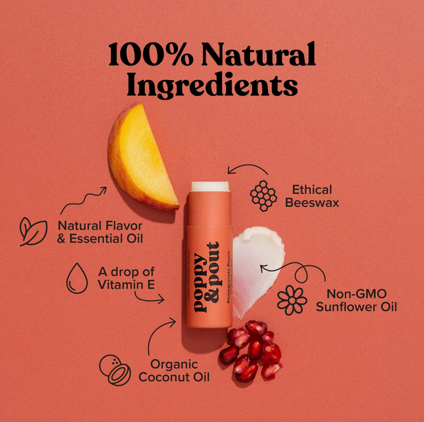 Lip Balm - Pomegranate Peach