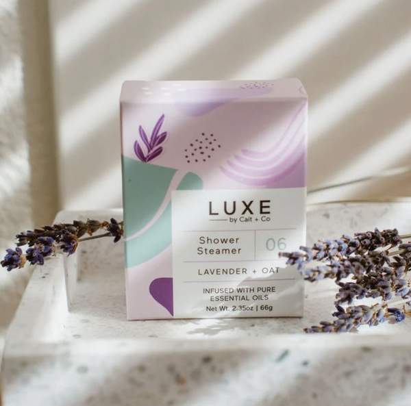 Lavender + Oat Shower Steamer