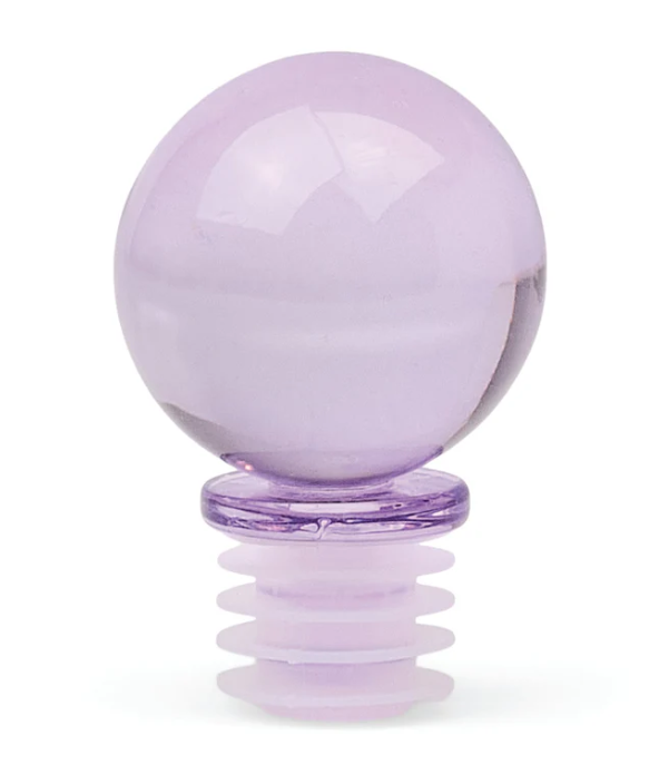 The Moony Glass Bottle Stopper - Lilac