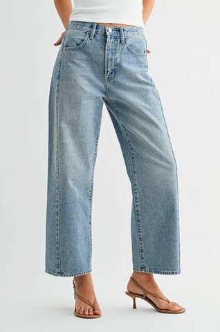 Barrel Jean Twist Seam -- Medium