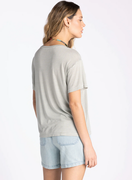 Opalite Tee -- Sage Ivory