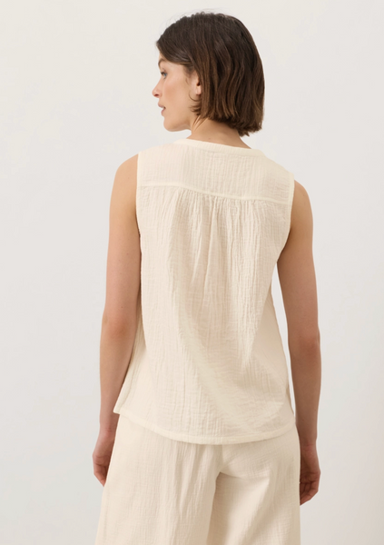 Henley Tank -- Cream