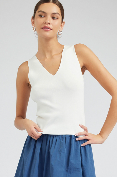 Matcha Top -- White