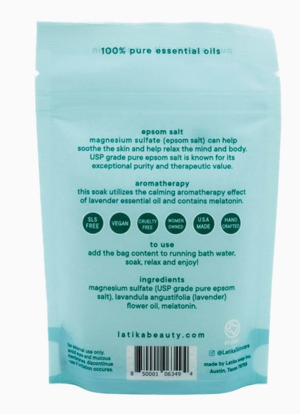Melatonin Bath Soak – Sleep Assist
