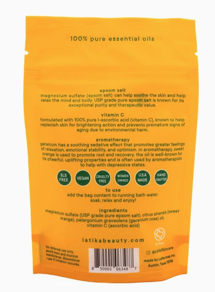Vitamin C Epsom Bath Soak