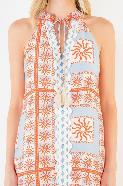 Luminary Dress -- Orange