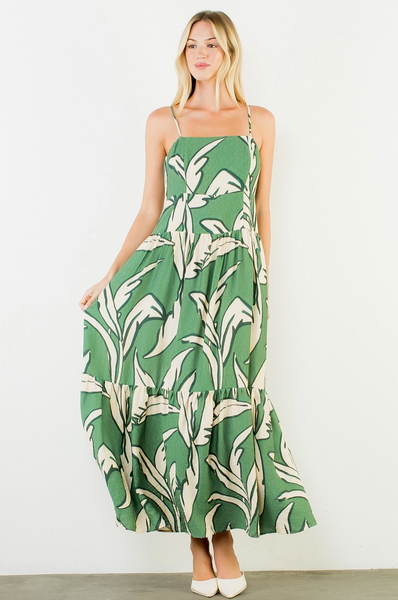 Charlie Dress -- Green