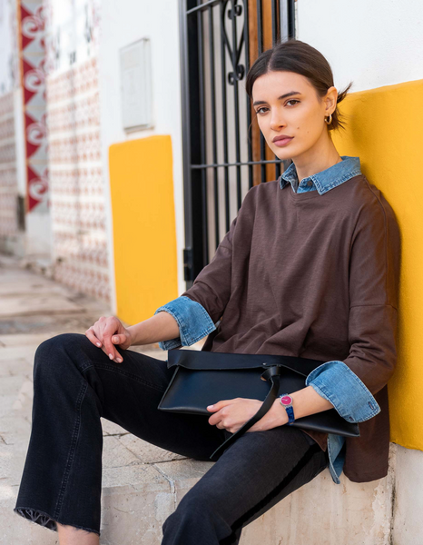Catalina Tee -- Espresso