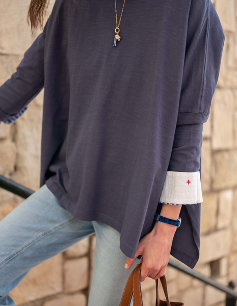 Catalina Tee -- Indigo