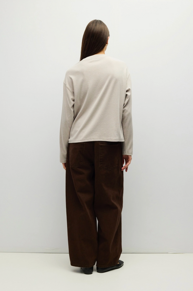 Fatima Top -- Taupe