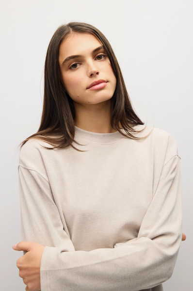 Fatima Top -- Taupe