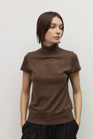 Samantha Top -- Brown