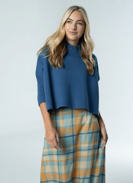 Sophia Sweater -- Dusty Navy