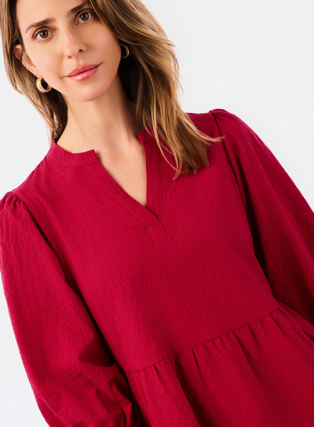 Cooper Dress -- Cranberry
