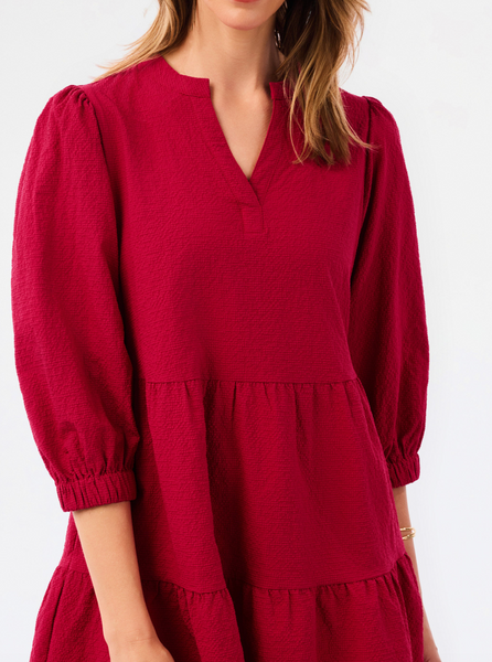 Cooper Dress -- Cranberry