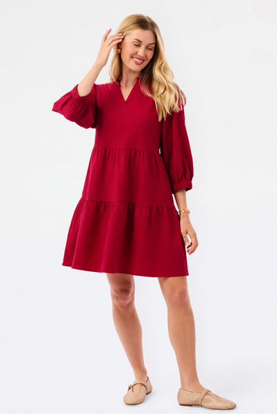 Cooper Dress -- Cranberry