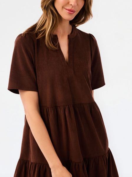 Adelyn Dress -- Espresso