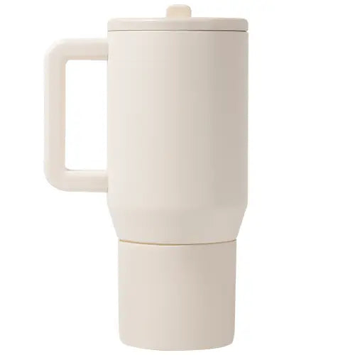Cream HydroJug 20 oz Traveler Tumbler