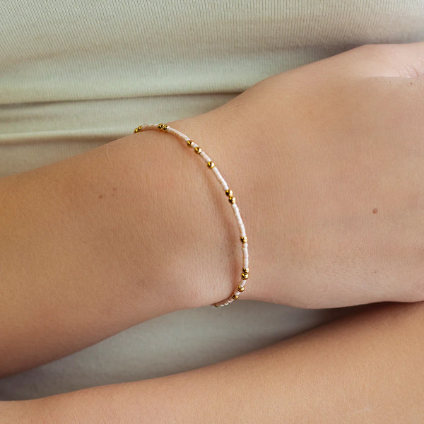 Confetti Bangle - Champagne