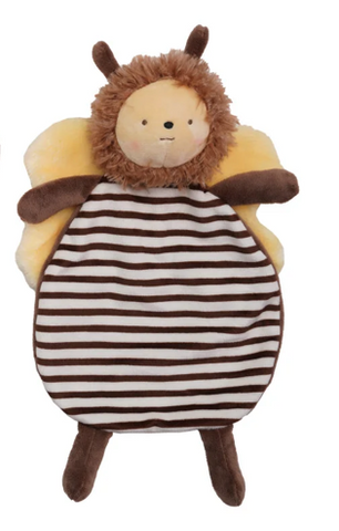 Plush Striped Bee - Brown