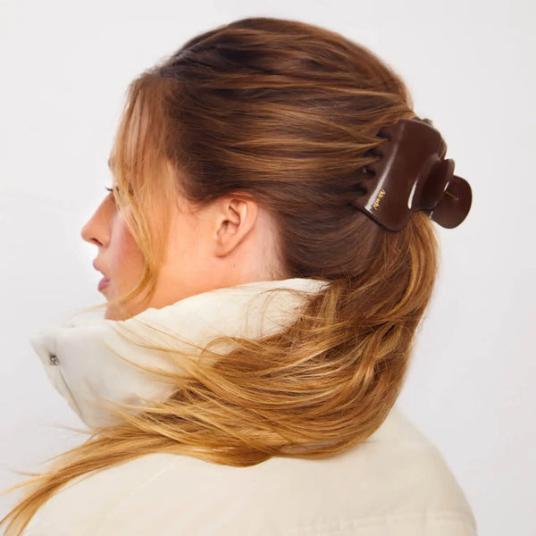 Puffy Cloud Clip - Chocolate