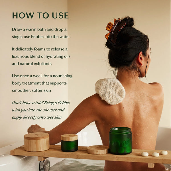 Sleep Pebble - Moisturizing Solid Bath & Shower Oil