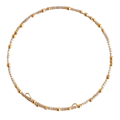 Confetti Bangle - Smoky Quartz