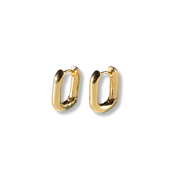 Gold Oval Huggies