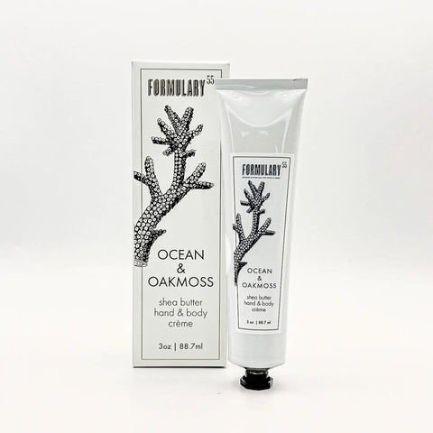 Ocean & Oakmoss - Shea Butter Hand and Body Creme Tube