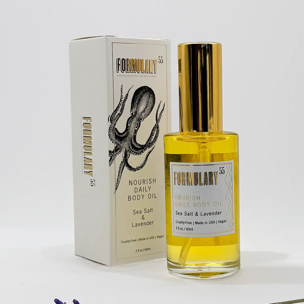 Sea Salt & Lavender - Nourish Daily Body Oil