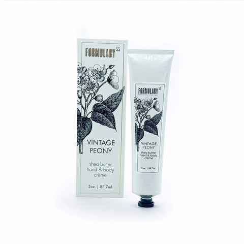 Vintage Peony - Shea Butter Hand and Body Creme Tube